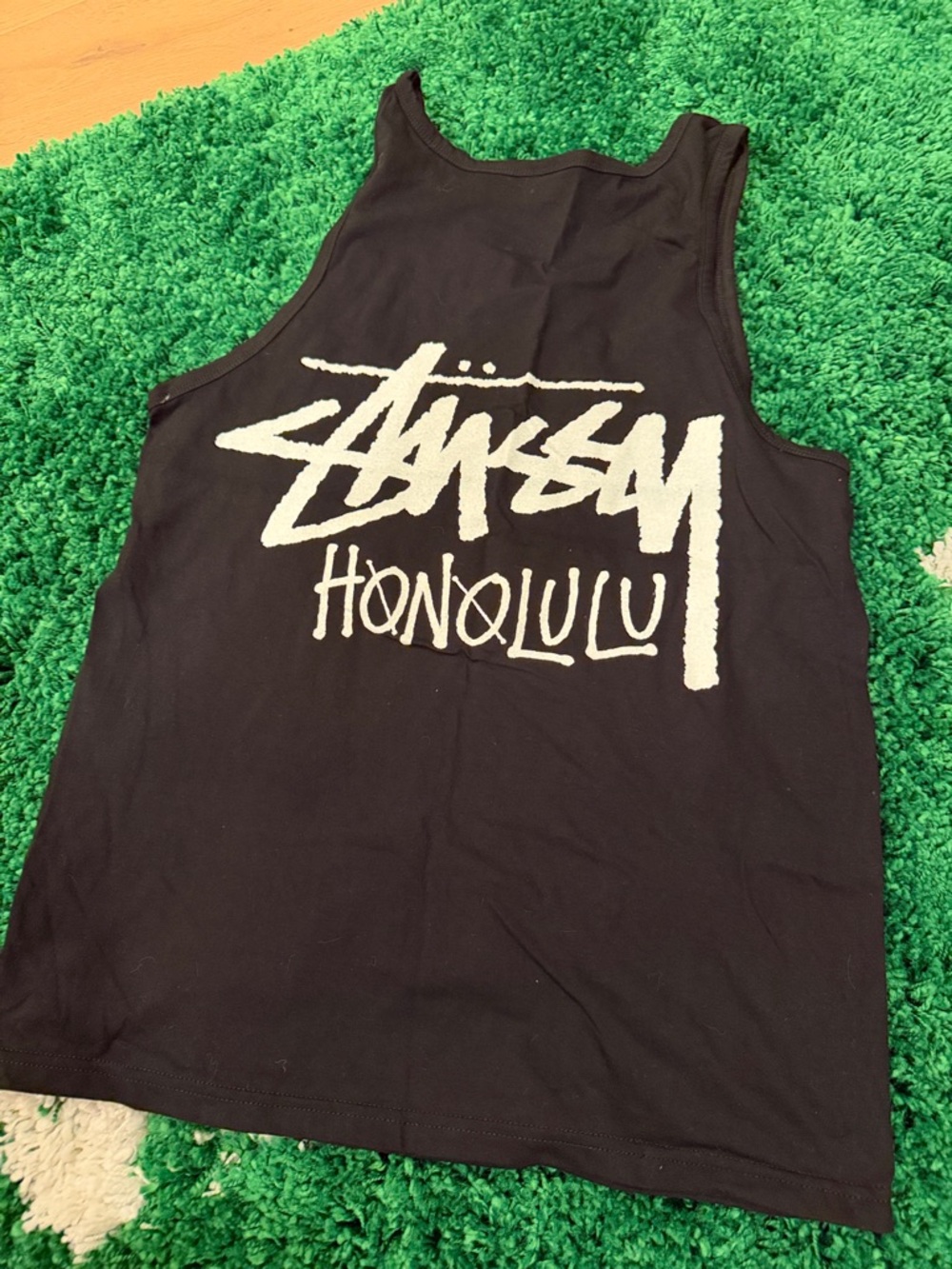 Stüssy Honolulu Black Graphic Tank - Picture 3 of 3